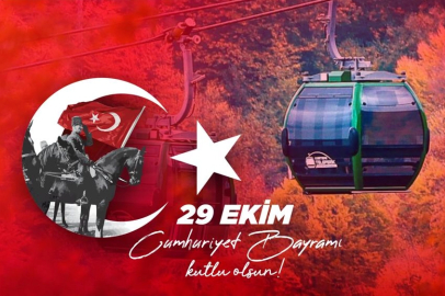 Kartepe Teleferik, 29 Ekim’de yüzde 50 indirimli
