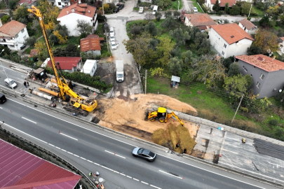Kocaeli'de Gölcük Ulaşlı'nın kritik noktasında düğüm çözülüyor