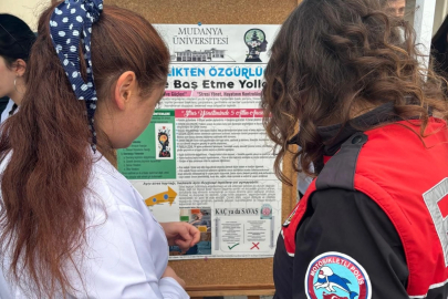 Geleceğin hemşireleri Mudanya'da sağlık için buluştu