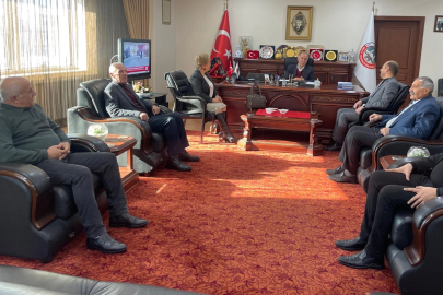 Erzurum'da İYİ Parti'den oda ve dernek ziyareti