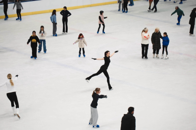 Ankara’da BelPA buz pateni tesisine yoğun ilgi