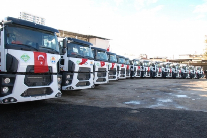 ASKİ’nin araç ve iş makinesi filosu güçlendi