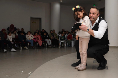 Bursa Demirtaş’taki çocuklar doyasıya eğlendi