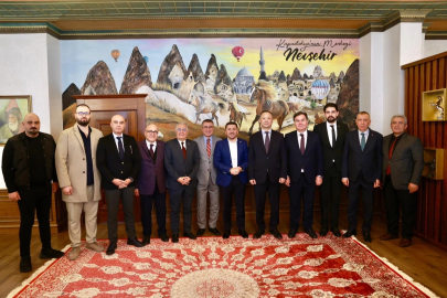 Kırgizistan Büyükelçisi'nden Başkan Arı'ya ziyaret