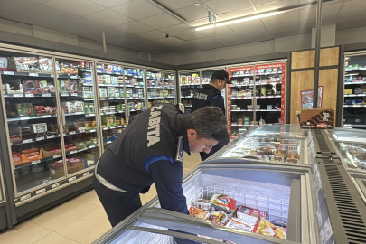 Zabıtadan marketlere sıkı denetim