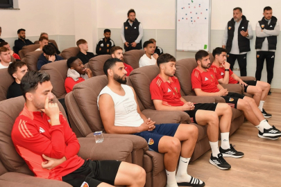 Kayserispor'a moral ziyareti