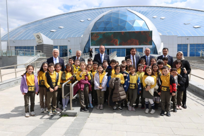 Konya protokolü Bilim Merkezi'nde buluştu